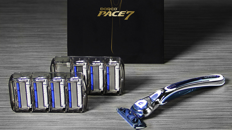 Dorco Pace 7 Gift Set, $14 with code KINJA530A